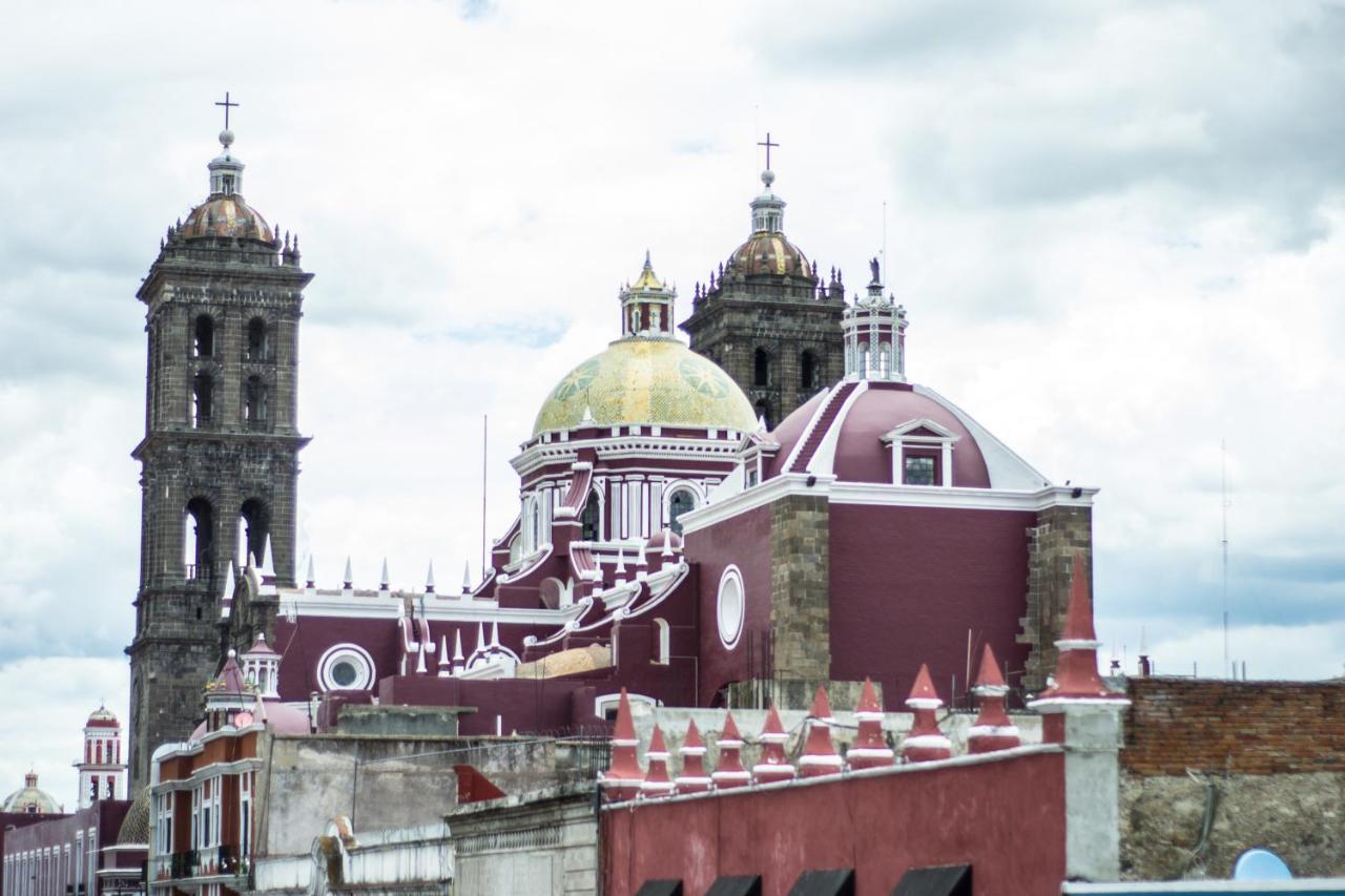 La Fuente Catedral Hotel Puebla Exterior foto